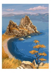 Байкал: золотая осень